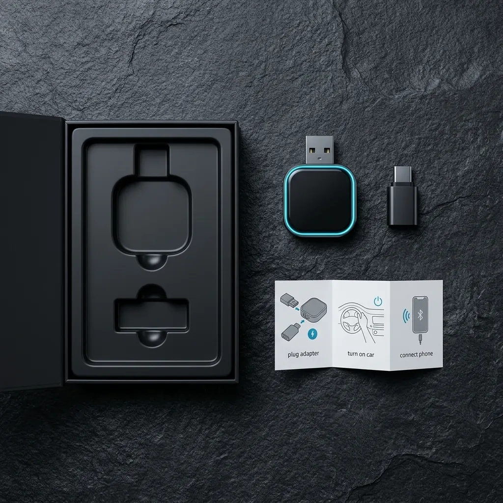 DrivePair Unboxing Flat Lay on Slate